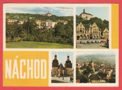 Náchod - celkový pohled, náměstí