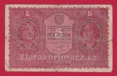 5 korun 1919 - 0134