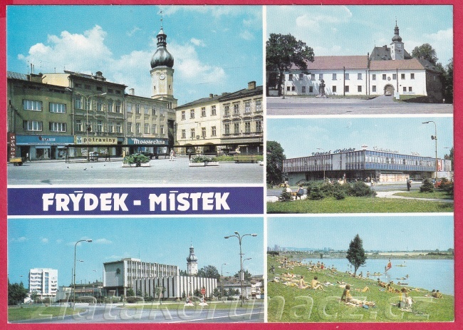 Frýdek - Místek - Náměstí, Zámek, Nákupní středisko