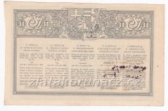 Los - 15 kč - 31. Československá třídní loterie II. - D r.1934