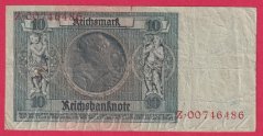 Německo - 10 Reichsmark 22.1.1929 - série Z-R - 8 m.č.