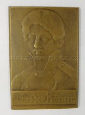 Německo - Theodor Korner - plaketa