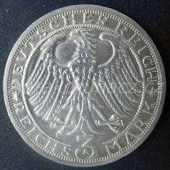 Německo - Výmar - 3 marka 1928 A- Naumburg