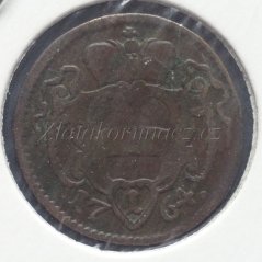 Fenik-1/4 krejcar 1764-varianta II.