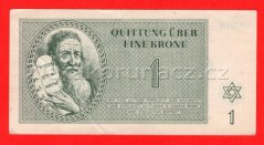 1K - Terezínská poukázka A 016