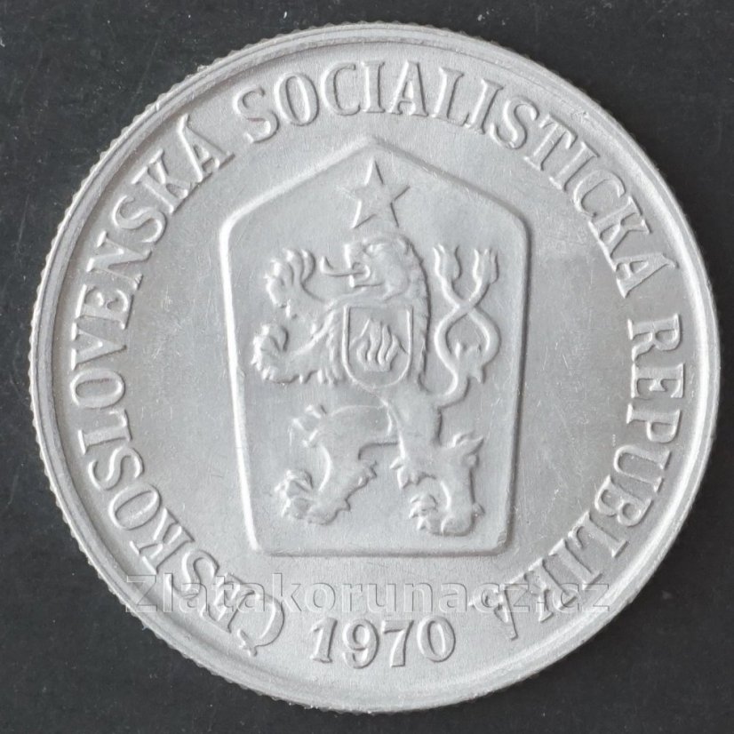 10 haléř 1970