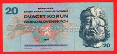 Československo - 20 Korun–1970 L 72