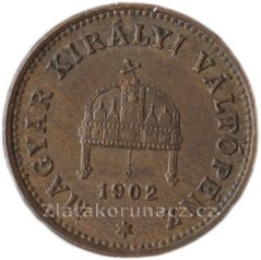 1 fillér F.J.I.-1902 KB