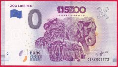 0 Euro souvenir - ZOO Liberec