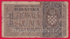 Chorvatsko - 1 Kuna 1942