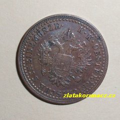 2 Krejcar 1851 B
