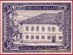 Goldwörth - 30 haléřů - 1920