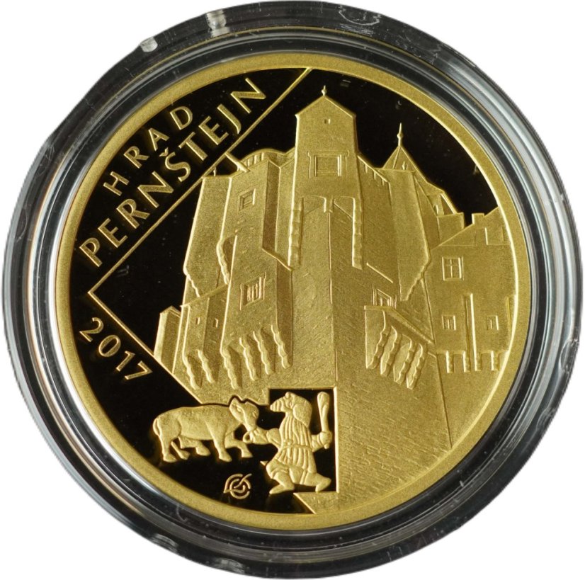 2017 - 5 000 Kč Perštejn Proof