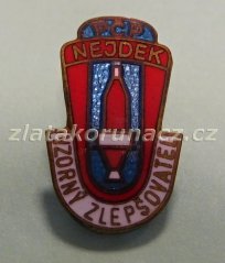Vzorný zlepšovatel PČP Nejdek III.