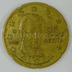 Řecko - 20 Cent 2002