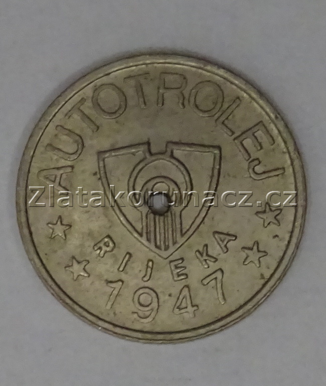 Chorvatsko - Rijeka - autotrolej 1947