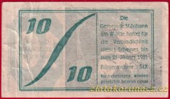 St. Johann - 10 haléřů - 1921