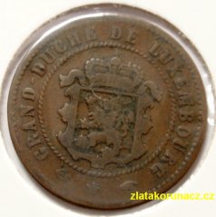 Luxembursko - 5 centimes 1860