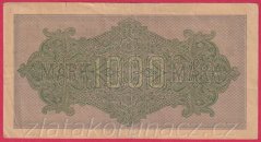Německo - 1000 mark 15.9.1922 - série Fi-OE - 6 m.č.