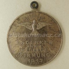 Rakousko - Uhersko - Biřmovací medaile 1913