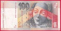 Slovenská republika - 100 korun 1993 D