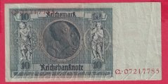 Německo - 10 Reichsmark 22.1.1929 - série Q-L - 8 m.č.