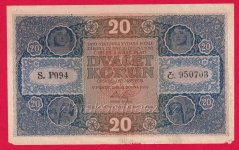 20 Korun 1919 P 094