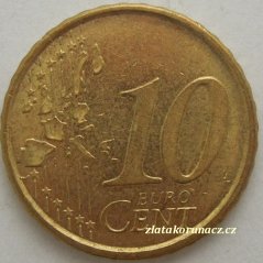 Španělsko - 10 Cent 2002