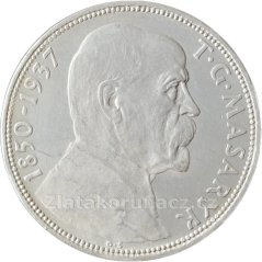 Úmrtí prezidenta T.G.Masaryka -  20Kč 1937