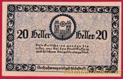 Radstadt - 20 haléřů - 1920