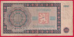1000 Kčs 1945 02 D