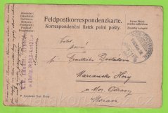 Rakousko-Uhersko - Razítko Tabori Postahivatal