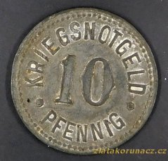Německo - Trossingen - 10 pfennig 1918