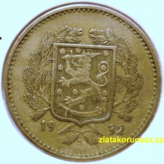 Finsko - 10 markkaa 1932 S