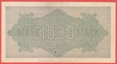 Německo - 1000 mark 15.9.1922 - série Ha-GB