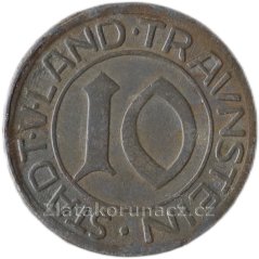 Německo - Traunstein - 10 pfennig 1918