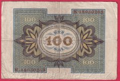 Německo - 100 Mark 1.11.1920 - série K-M