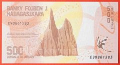 Madagaskar - 500 Ariary 2017