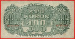 100 korun 1944 MY neperf.