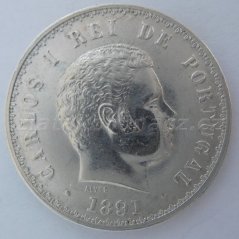 Portugalsko - 500 reis 1891