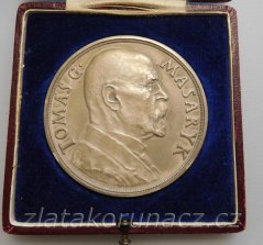 T.G.Masaryk - K 85. narozeninám 60mm-matná,org.etue
