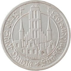 Polsko - Gdaňsk - 5 Gulden 1923