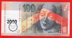 Slovenská republika - 100 korun 1993 "A" Bimilénium