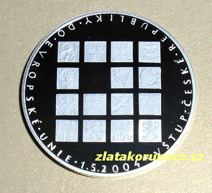 2004 - 200Kč - Vstup ČR do EU Proof