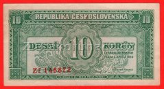 10 Kčs 1950 Zf