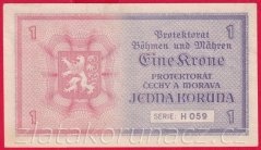 1 koruna 1940 H 059