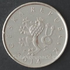 1 koruna 2014
