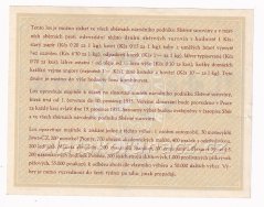 Los - 1 kčs - II. sběrová loterie r.1955