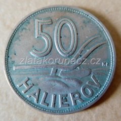 50 haléř 1940