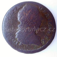 1/2 Krejcar 1776 S